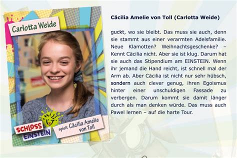 carlotta weide|Begrüßungsinterview mit Carlotta Weide 